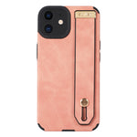 Custodia per telefono in pelle TPU con cinturino da polso, For iPhone 13 Pro, For iPhone 13 Pro Max, For iPhone 12, For iPhone 12 Pro, For iPhone 12 Pro Max