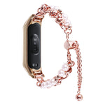 Cinturino metallo doppia perla per Xiaomi Mi Band 3/4/5/6/7