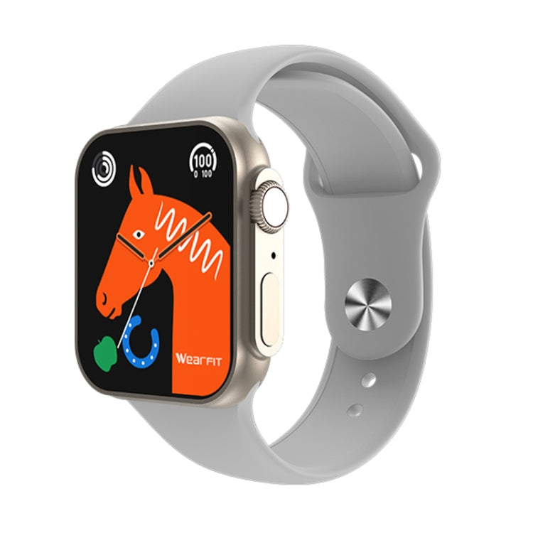 HW8 Ultra Smartwatch con schermo TFT da 2,02 pollici, supporto impermeabile IP67 Monitoraggio della frequenza cardiaca e dell'ossigeno nel sangue / Modalità sportive multiple