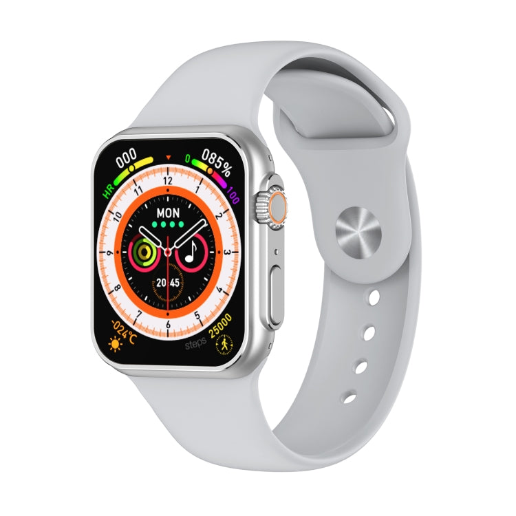W8 Ultra Smartwatch con schermo TFT da 2,02 pollici, supporto impermeabile IP68 Monitoraggio della frequenza cardiaca e dell'ossigeno nel sangue / Modalità sportive multiple