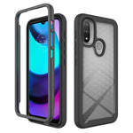 Custodia per telefono PC trasparente in TPU tinta unita cielo stellato, For Motorola Moto E20, For Motorola Moto Edge 2022, For Motorola Moto Edge 30, For Motorola Moto G22 / E32