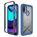 Custodia per telefono PC trasparente in TPU tinta unita cielo stellato, For Motorola Moto E20, For Motorola Moto Edge 2022, For Motorola Moto Edge 30, For Motorola Moto G22 / E32