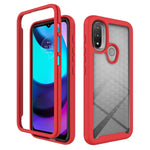 Custodia per telefono PC trasparente in TPU tinta unita cielo stellato, For Motorola Moto E20, For Motorola Moto Edge 2022, For Motorola Moto Edge 30, For Motorola Moto G22 / E32