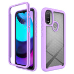 Custodia per telefono PC trasparente in TPU tinta unita cielo stellato, For Motorola Moto E20, For Motorola Moto Edge 2022, For Motorola Moto Edge 30, For Motorola Moto G22 / E32