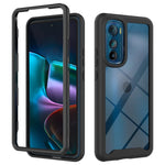 Custodia per telefono PC trasparente in TPU tinta unita cielo stellato, For Motorola Moto E20, For Motorola Moto Edge 2022, For Motorola Moto Edge 30, For Motorola Moto G22 / E32