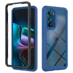 Custodia per telefono PC trasparente in TPU tinta unita cielo stellato, For Motorola Moto E20, For Motorola Moto Edge 2022, For Motorola Moto Edge 30, For Motorola Moto G22 / E32