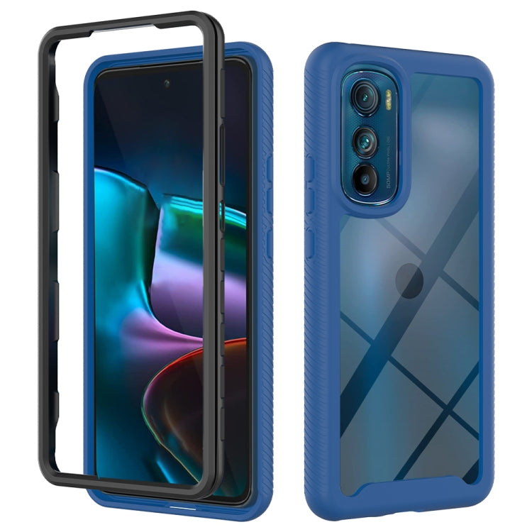Custodia per telefono PC trasparente in TPU tinta unita cielo stellato, For Motorola Moto E20, For Motorola Moto Edge 2022, For Motorola Moto Edge 30, For Motorola Moto G22 / E32