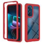 Custodia per telefono PC trasparente in TPU tinta unita cielo stellato, For Motorola Moto E20, For Motorola Moto Edge 2022, For Motorola Moto Edge 30, For Motorola Moto G22 / E32