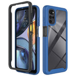 Custodia per telefono PC trasparente in TPU tinta unita cielo stellato, For Motorola Moto E20, For Motorola Moto Edge 2022, For Motorola Moto Edge 30, For Motorola Moto G22 / E32