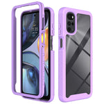 Custodia per telefono PC trasparente in TPU tinta unita cielo stellato, For Motorola Moto E20, For Motorola Moto Edge 2022, For Motorola Moto Edge 30, For Motorola Moto G22 / E32