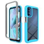 Custodia per telefono PC trasparente in TPU tinta unita cielo stellato, For Motorola Moto G31 / G41, For Motorola Moto G32, For Motorola Moto G42, For Motorola Moto G51 5G