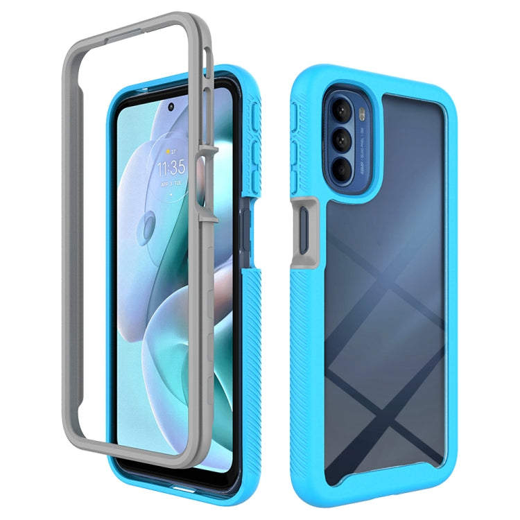 Custodia per telefono PC trasparente in TPU tinta unita cielo stellato, For Motorola Moto G31 / G41, For Motorola Moto G32, For Motorola Moto G42, For Motorola Moto G51 5G
