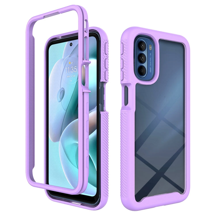 Custodia per telefono PC trasparente in TPU tinta unita cielo stellato, For Motorola Moto G31 / G41, For Motorola Moto G32, For Motorola Moto G42, For Motorola Moto G51 5G