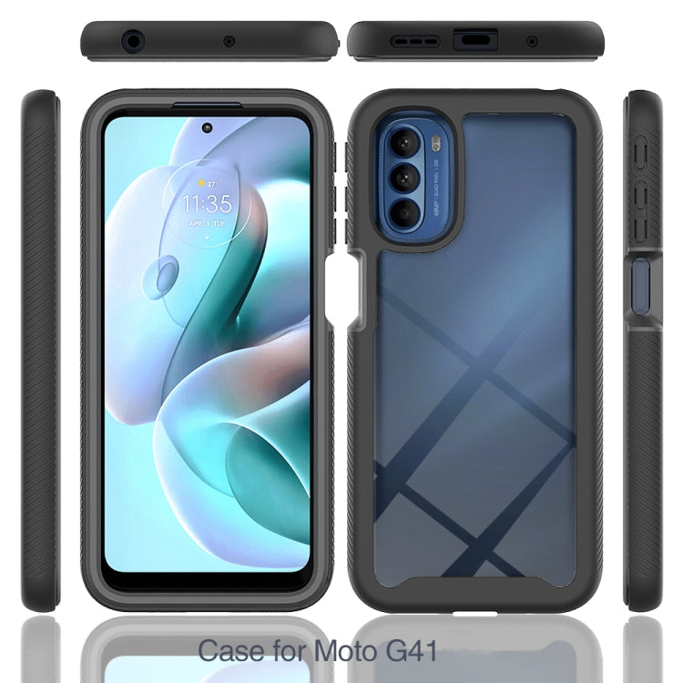 Custodia per telefono PC trasparente in TPU tinta unita cielo stellato, For Motorola Moto G31 / G41, For Motorola Moto G32, For Motorola Moto G42, For Motorola Moto G51 5G