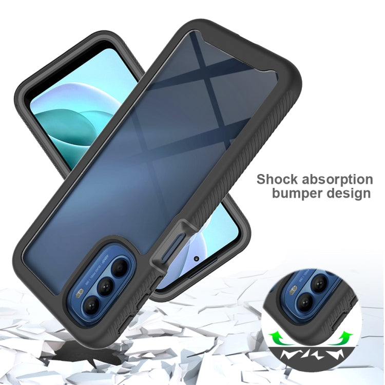 Custodia per telefono PC trasparente in TPU tinta unita cielo stellato, For Motorola Moto G31 / G41, For Motorola Moto G32, For Motorola Moto G42, For Motorola Moto G51 5G