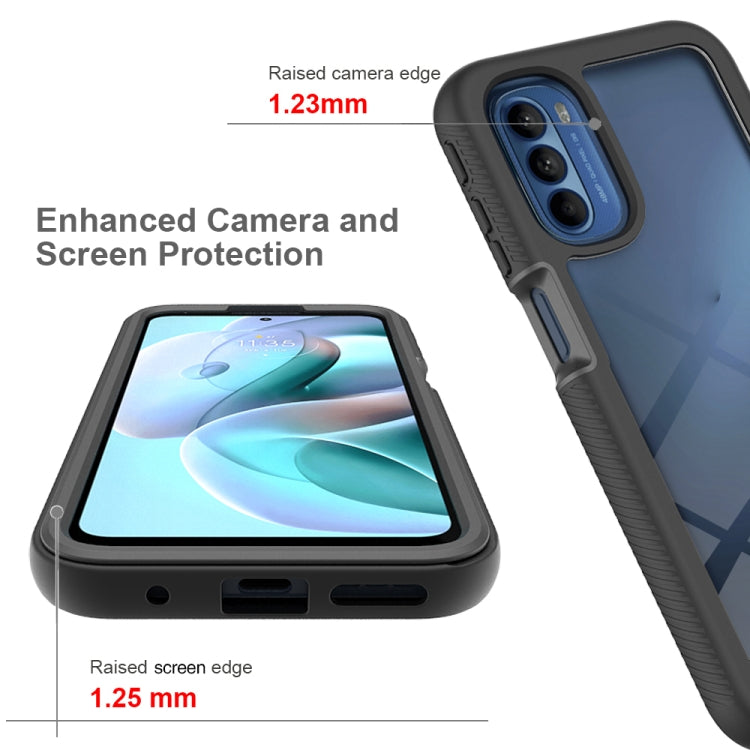 Custodia per telefono PC trasparente in TPU tinta unita cielo stellato, For Motorola Moto G31 / G41, For Motorola Moto G32, For Motorola Moto G42, For Motorola Moto G51 5G