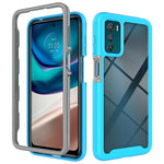 Custodia per telefono PC trasparente in TPU tinta unita cielo stellato, For Motorola Moto G31 / G41, For Motorola Moto G32, For Motorola Moto G42, For Motorola Moto G51 5G