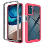 Custodia per telefono PC trasparente in TPU tinta unita cielo stellato, For Motorola Moto G31 / G41, For Motorola Moto G32, For Motorola Moto G42, For Motorola Moto G51 5G