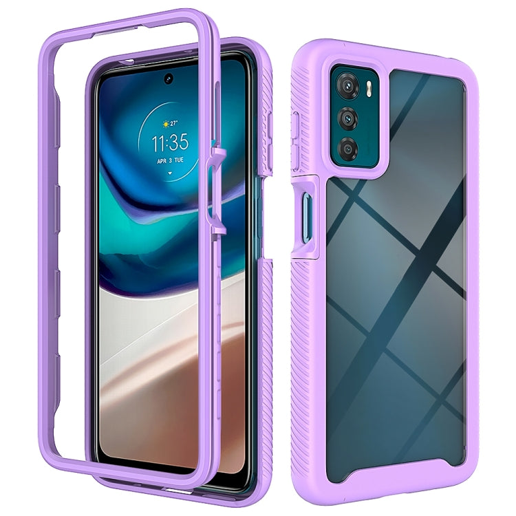 Custodia per telefono PC trasparente in TPU tinta unita cielo stellato, For Motorola Moto G31 / G41, For Motorola Moto G32, For Motorola Moto G42, For Motorola Moto G51 5G