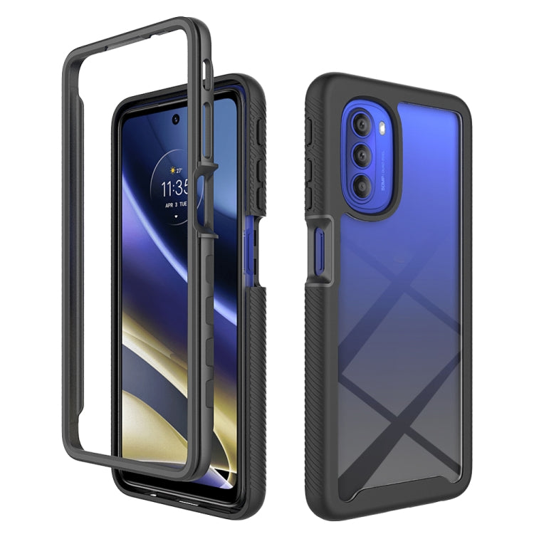 Custodia per telefono PC trasparente in TPU tinta unita cielo stellato, For Motorola Moto G31 / G41, For Motorola Moto G32, For Motorola Moto G42, For Motorola Moto G51 5G