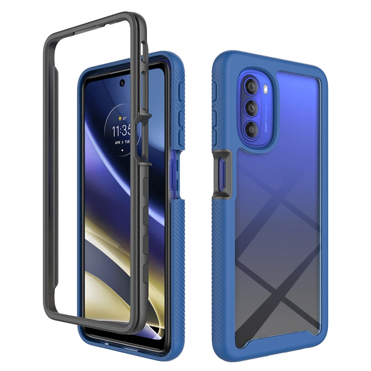 Custodia per telefono PC trasparente in TPU tinta unita cielo stellato, For Motorola Moto G31 / G41, For Motorola Moto G32, For Motorola Moto G42, For Motorola Moto G51 5G