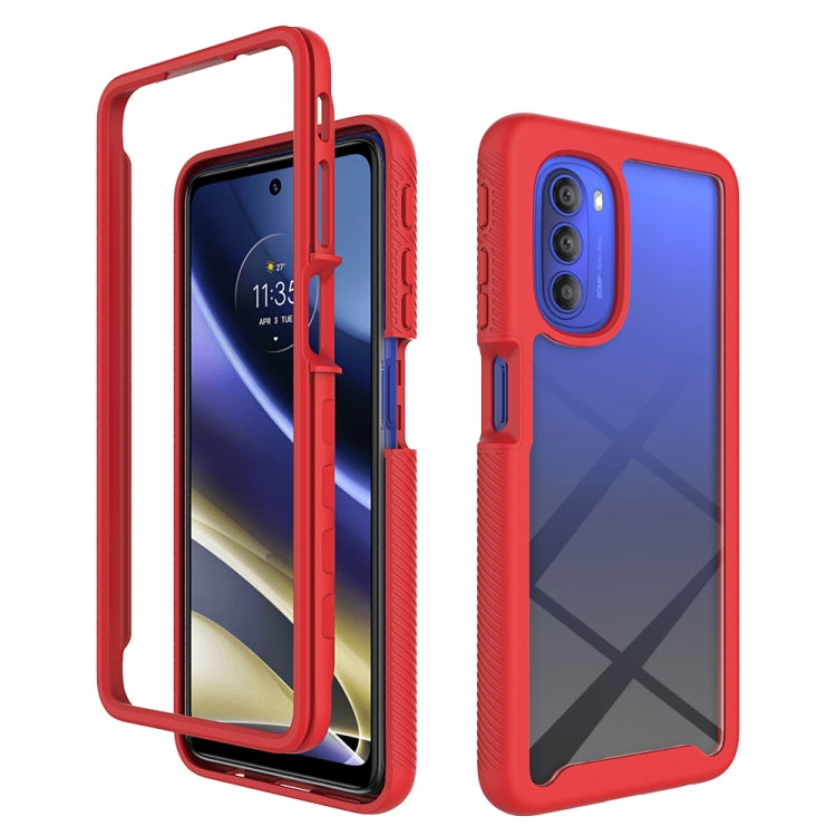 Custodia per telefono PC trasparente in TPU tinta unita cielo stellato, For Motorola Moto G31 / G41, For Motorola Moto G32, For Motorola Moto G42, For Motorola Moto G51 5G