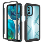 Custodia per telefono PC trasparente in TPU tinta unita cielo stellato, For Motorola Moto G52 / G82, For Motorola Moto G60, For Motorola Moto G71 5G, For Motorola Moto G200 5G