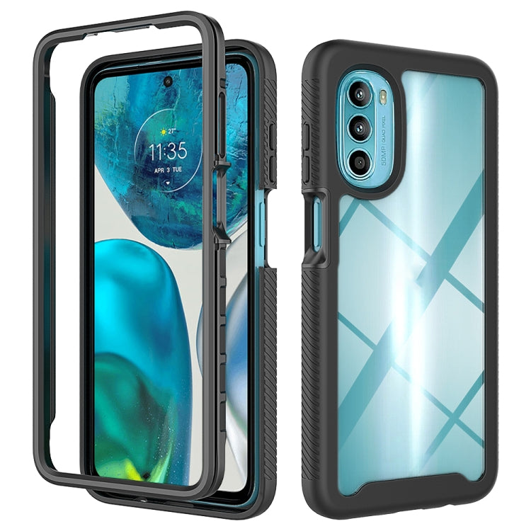 Custodia per telefono PC trasparente in TPU tinta unita cielo stellato, For Motorola Moto G52 / G82, For Motorola Moto G60, For Motorola Moto G71 5G, For Motorola Moto G200 5G