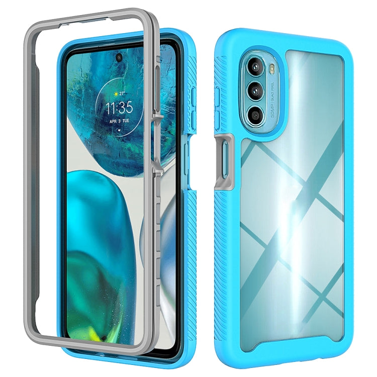 Custodia per telefono PC trasparente in TPU tinta unita cielo stellato, For Motorola Moto G52 / G82, For Motorola Moto G60, For Motorola Moto G71 5G, For Motorola Moto G200 5G