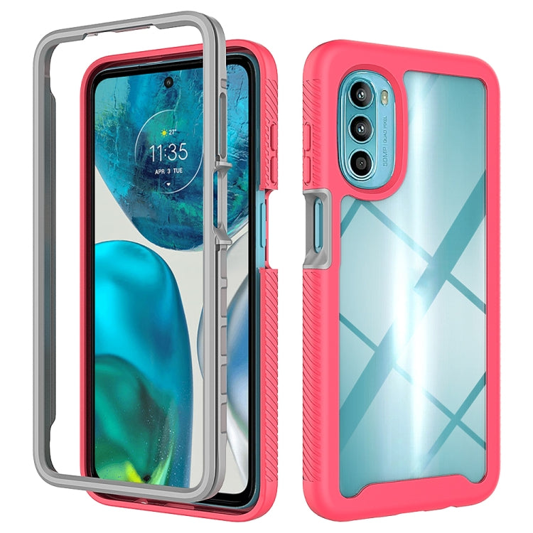 Custodia per telefono PC trasparente in TPU tinta unita cielo stellato, For Motorola Moto G52 / G82, For Motorola Moto G60, For Motorola Moto G71 5G, For Motorola Moto G200 5G