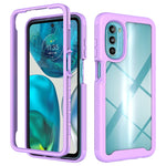 Custodia per telefono PC trasparente in TPU tinta unita cielo stellato, For Motorola Moto G52 / G82, For Motorola Moto G60, For Motorola Moto G71 5G, For Motorola Moto G200 5G