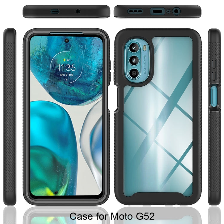 Custodia per telefono PC trasparente in TPU tinta unita cielo stellato, For Motorola Moto G52 / G82, For Motorola Moto G60, For Motorola Moto G71 5G, For Motorola Moto G200 5G