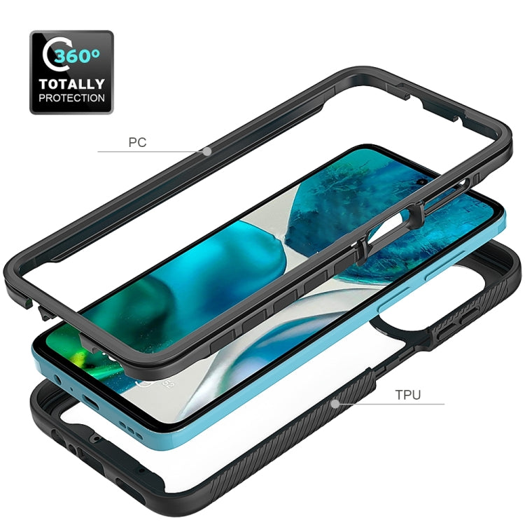 Custodia per telefono PC trasparente in TPU tinta unita cielo stellato, For Motorola Moto G52 / G82, For Motorola Moto G60, For Motorola Moto G71 5G, For Motorola Moto G200 5G