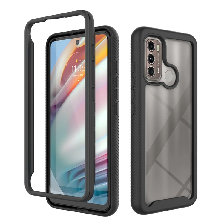 Custodia per telefono PC trasparente in TPU tinta unita cielo stellato, For Motorola Moto G52 / G82, For Motorola Moto G60, For Motorola Moto G71 5G, For Motorola Moto G200 5G
