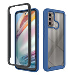 Custodia per telefono PC trasparente in TPU tinta unita cielo stellato, For Motorola Moto G52 / G82, For Motorola Moto G60, For Motorola Moto G71 5G, For Motorola Moto G200 5G
