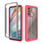 Custodia per telefono PC trasparente in TPU tinta unita cielo stellato, For Motorola Moto G52 / G82, For Motorola Moto G60, For Motorola Moto G71 5G, For Motorola Moto G200 5G