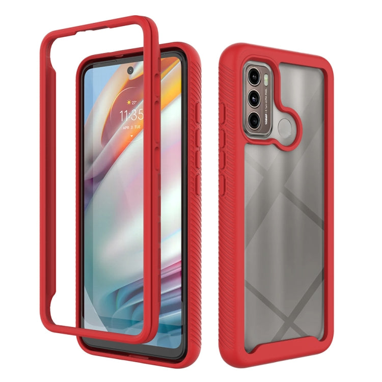Custodia per telefono PC trasparente in TPU tinta unita cielo stellato, For Motorola Moto G52 / G82, For Motorola Moto G60, For Motorola Moto G71 5G, For Motorola Moto G200 5G