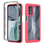 Custodia per telefono PC trasparente in TPU tinta unita cielo stellato, For Motorola Moto G62 5G, For Motorola Moto G100 / Edge S