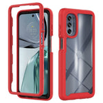 Custodia per telefono PC trasparente in TPU tinta unita cielo stellato, For Motorola Moto G62 5G, For Motorola Moto G100 / Edge S