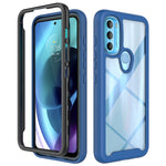 Custodia per telefono PC trasparente in TPU tinta unita cielo stellato, For Motorola Moto G52 / G82, For Motorola Moto G60, For Motorola Moto G71 5G, For Motorola Moto G200 5G