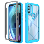 Custodia per telefono PC trasparente in TPU tinta unita cielo stellato, For Motorola Moto G52 / G82, For Motorola Moto G60, For Motorola Moto G71 5G, For Motorola Moto G200 5G