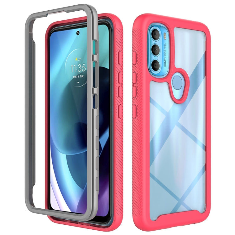 Custodia per telefono PC trasparente in TPU tinta unita cielo stellato, For Motorola Moto G52 / G82, For Motorola Moto G60, For Motorola Moto G71 5G, For Motorola Moto G200 5G