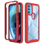 Custodia per telefono PC trasparente in TPU tinta unita cielo stellato, For Motorola Moto G52 / G82, For Motorola Moto G60, For Motorola Moto G71 5G, For Motorola Moto G200 5G