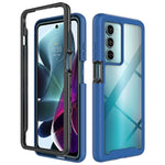 Custodia per telefono PC trasparente in TPU tinta unita cielo stellato, For Motorola Moto G52 / G82, For Motorola Moto G60, For Motorola Moto G71 5G, For Motorola Moto G200 5G