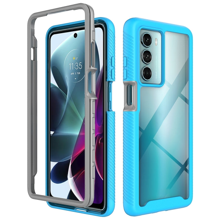 Custodia per telefono PC trasparente in TPU tinta unita cielo stellato, For Motorola Moto G52 / G82, For Motorola Moto G60, For Motorola Moto G71 5G, For Motorola Moto G200 5G
