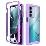 Custodia per telefono PC trasparente in TPU tinta unita cielo stellato, For Motorola Moto G52 / G82, For Motorola Moto G60, For Motorola Moto G71 5G, For Motorola Moto G200 5G