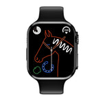 WS8 Pro 2.0 pollici IPS Full Touch Screen Smart Watch, supporto impermeabile IP67 Frequenza cardiaca e monitoraggio dell'ossigeno nel sangue / Modalità sport