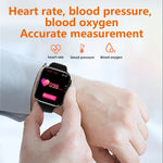 WS8 Pro 2.0 pollici IPS Full Touch Screen Smart Watch, supporto impermeabile IP67 Frequenza cardiaca e monitoraggio dell'ossigeno nel sangue / Modalità sport