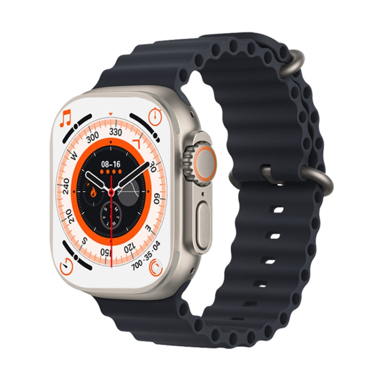 KD99 Ultra Smart Watch con schermo IPS da 1,99 pollici, supporto per il monitoraggio della frequenza cardiaca e dell'ossigeno nel sangue / modalità sportive