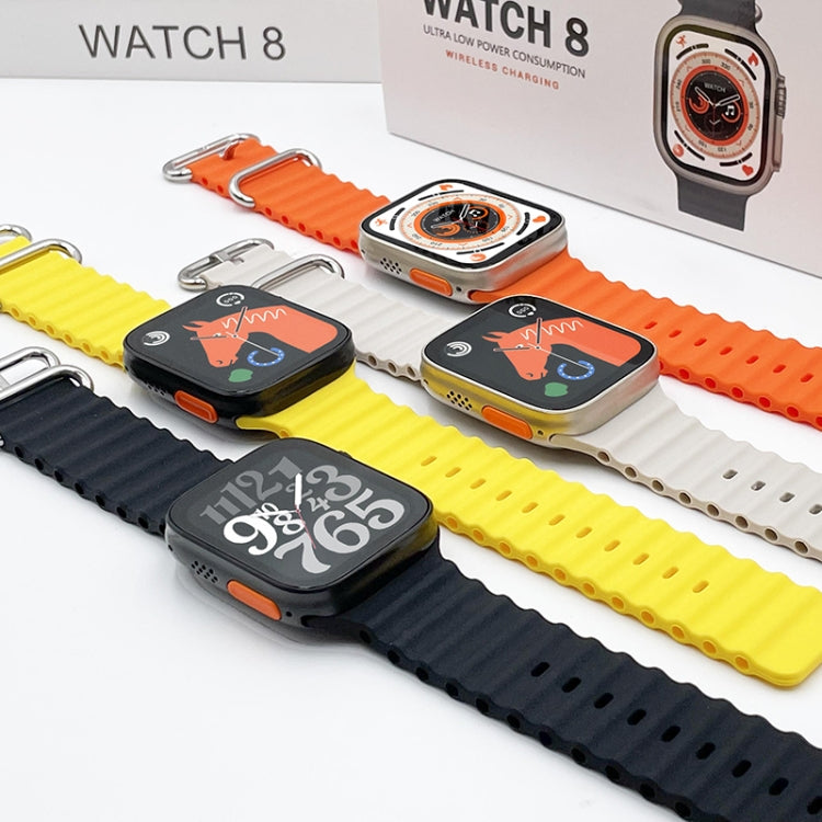 KD99 Ultra Smart Watch con schermo IPS da 1,99 pollici, supporto per il monitoraggio della frequenza cardiaca e dell'ossigeno nel sangue / modalità sportive